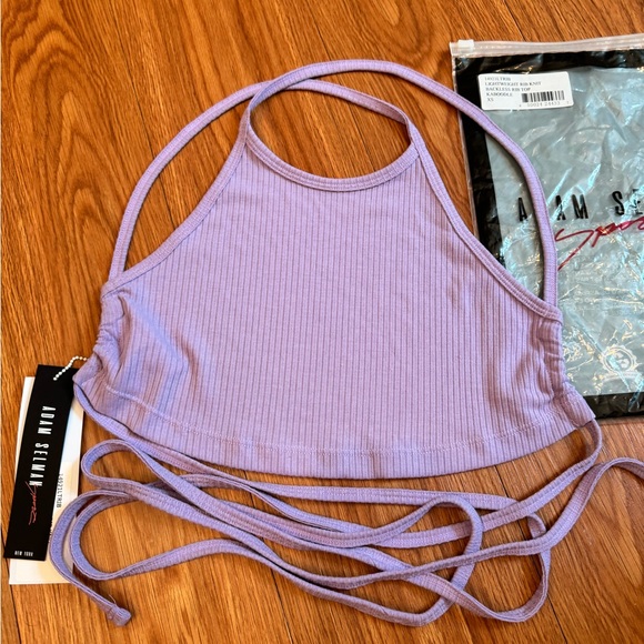 NWT Adam Selman Backless Top - Picture 2 of 5